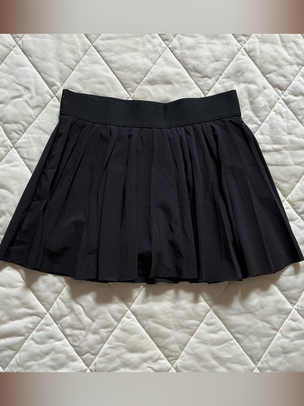 TnAction Size S Women’s Black Pleated Skort - Athletic